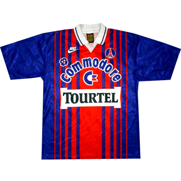 Heimtrikot Thailand Paris Saint Germain Retro 1993 1994 Blau Günstige Fußballtrikots